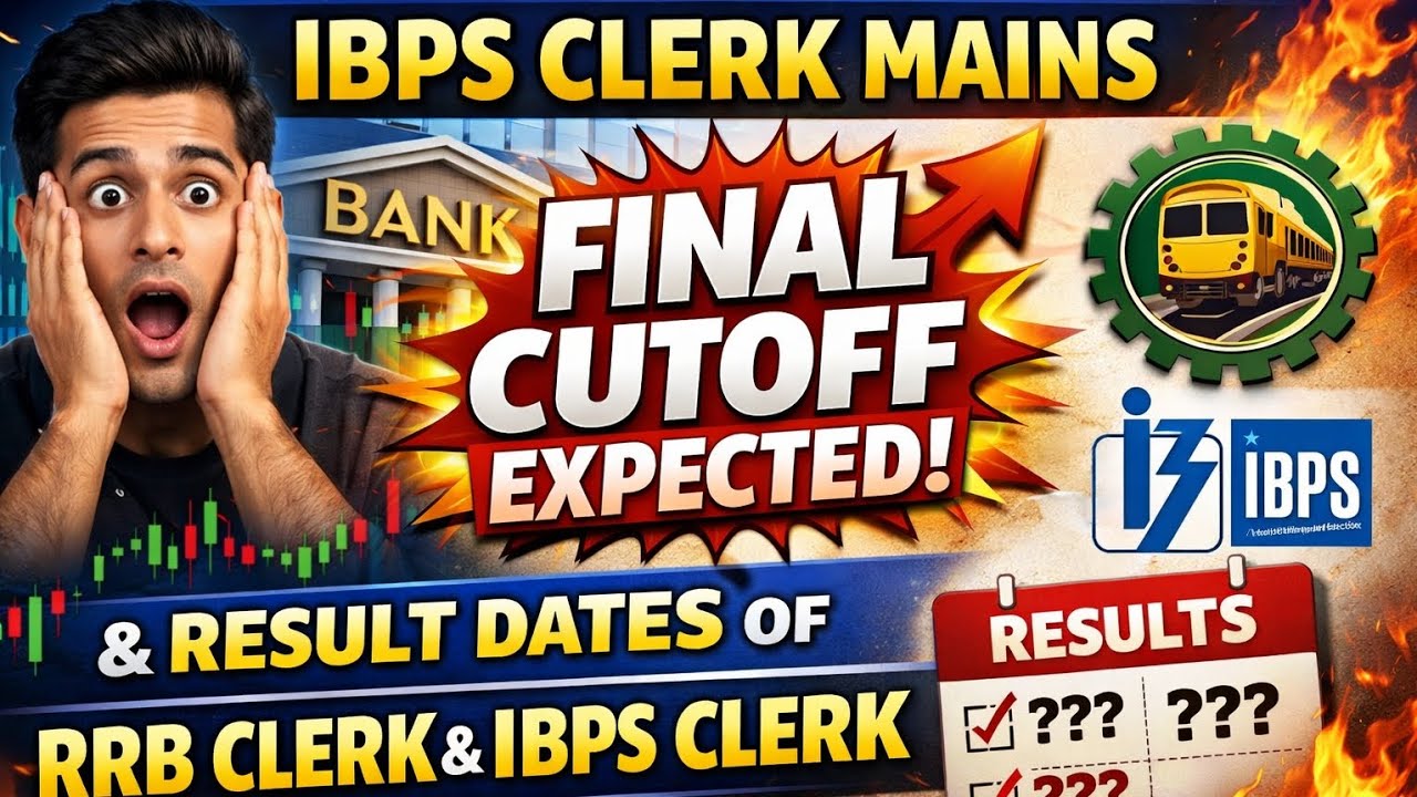 IBPS CLERK MAINS EXPECTED CUTOFF✅Odisha|| Expected result date of IBPS CLERK 🔥 AND RRB CLERK #ibps