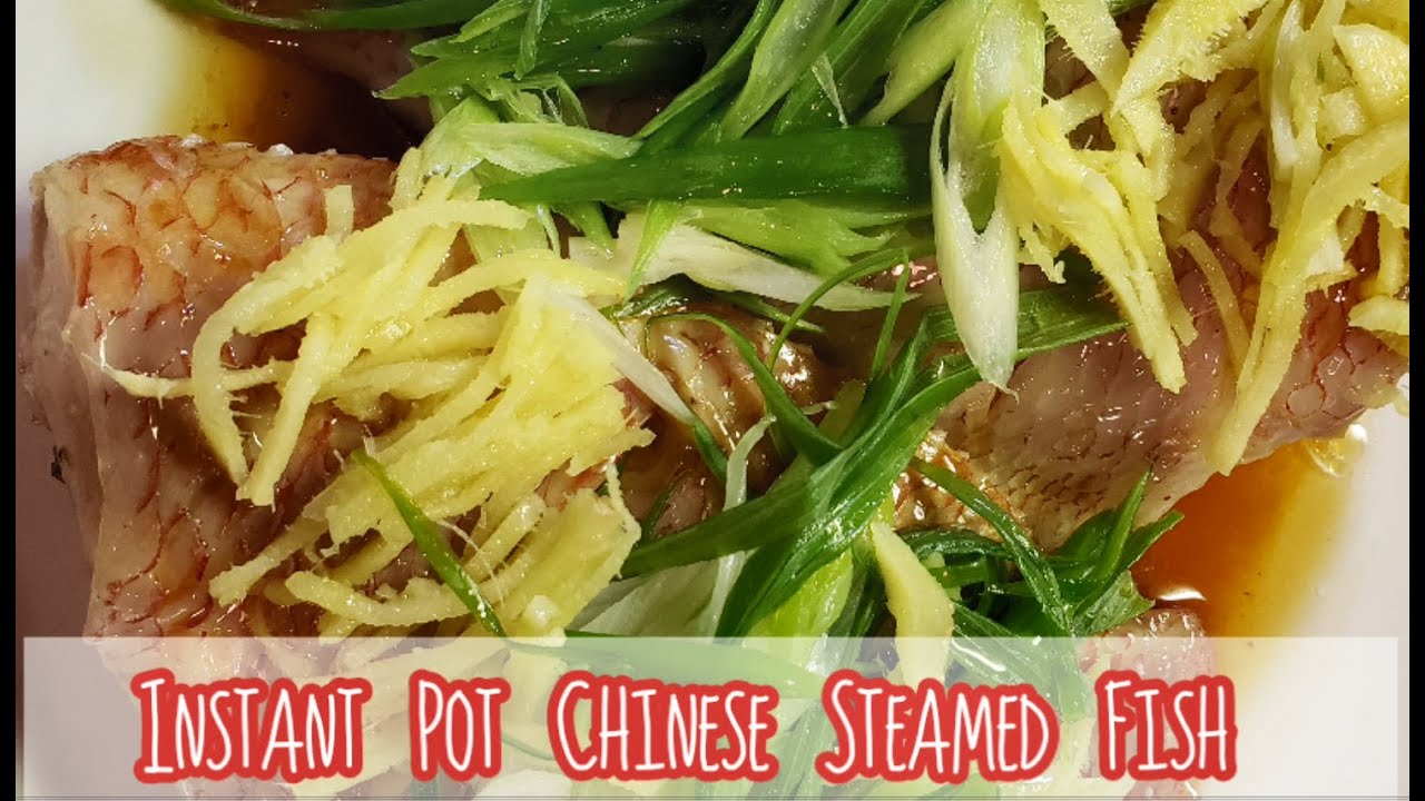 Instant Pot Chinese Steam Fish
