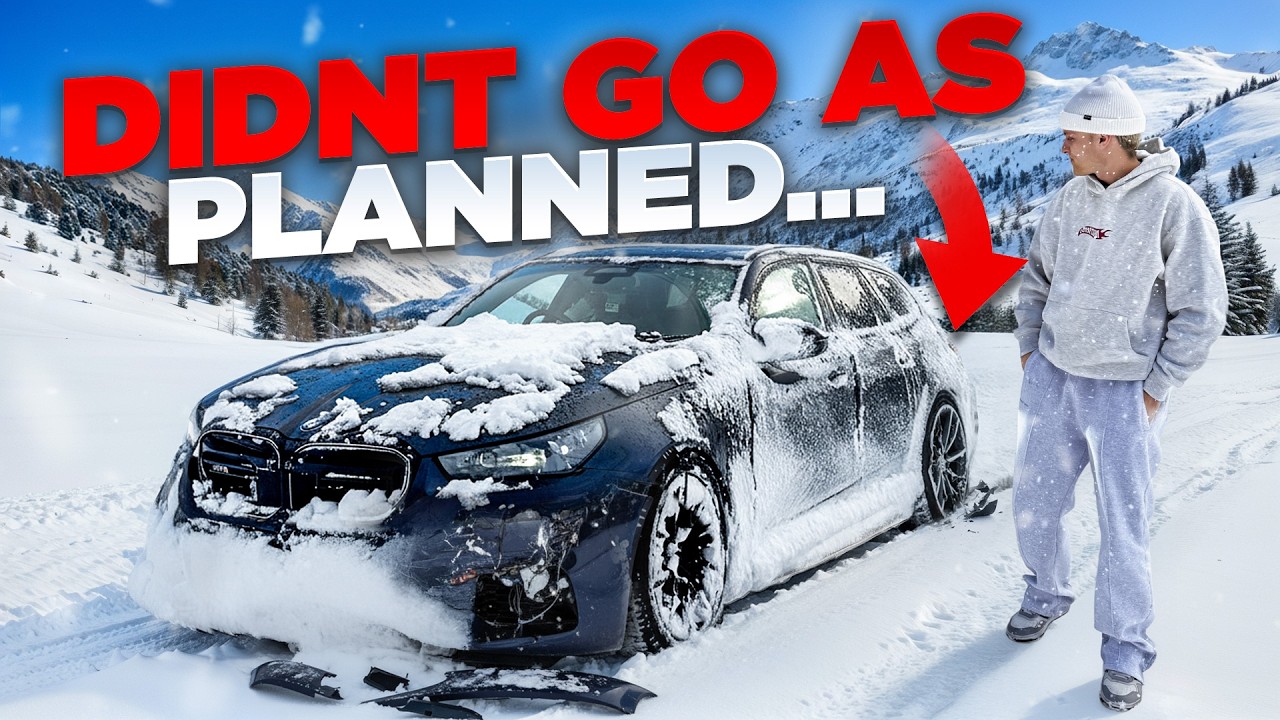 Quattro who? - BMW M5 G99 XDrive vs. first Snow! (Gone Wrong)