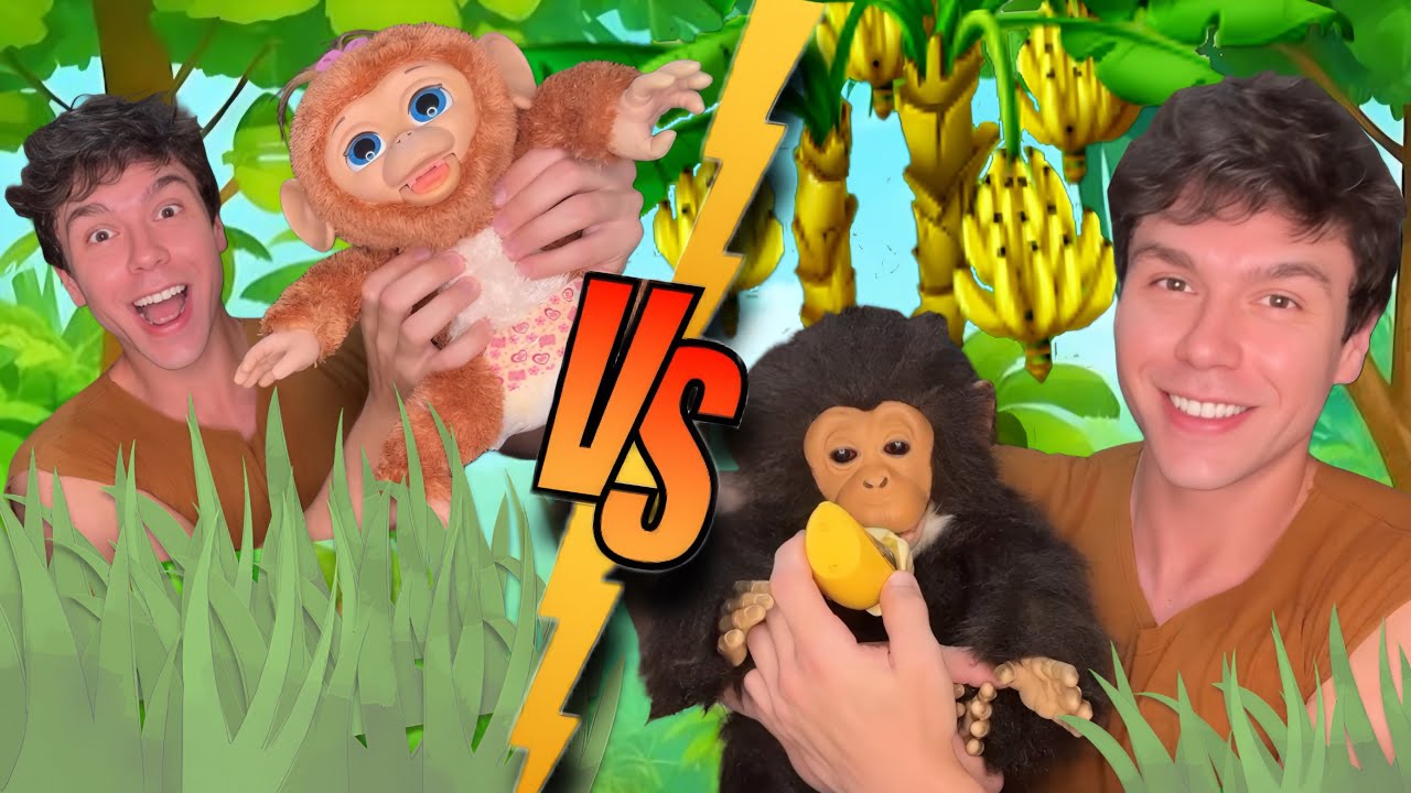 QUAL BEBÊ MACACO VOCÊ VAI ADOTAR? FURREAL FRIENDS ANIMATRÔNICOS PETER TOYS