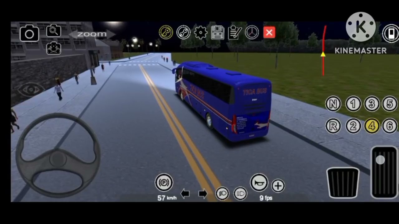 MARCOPOLO G8 1200/PROTON BUS SIMULATOR SKIN TICA BUS