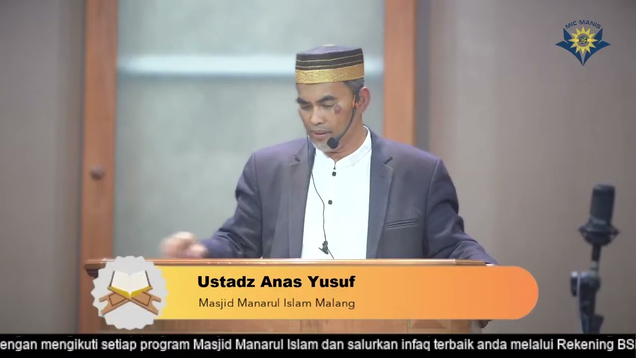 Kultum Tarawih | Ustadz Anas Yusuf