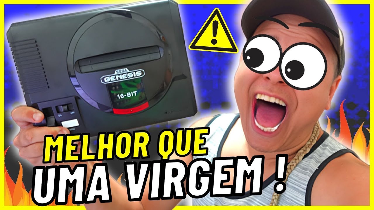 MELHOR MEGA DRIVE QUE EU JA VI ATÉ HOJE !
