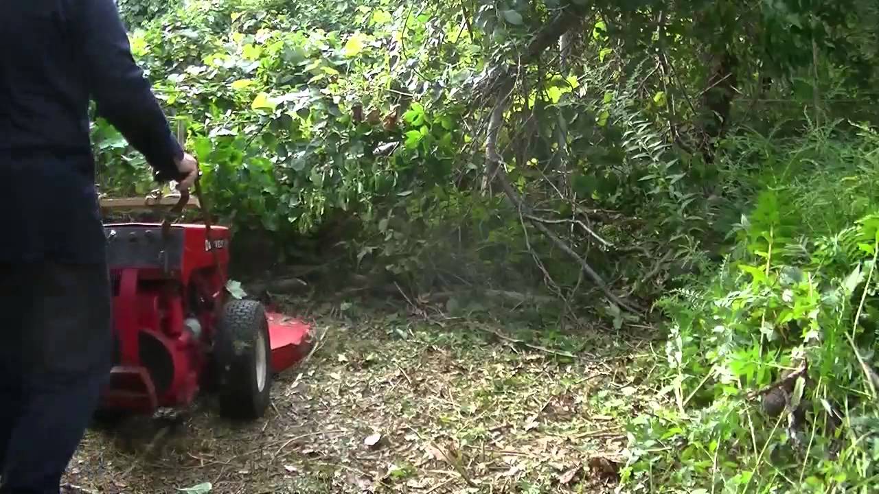 Gravely Pro12 brushing 3
