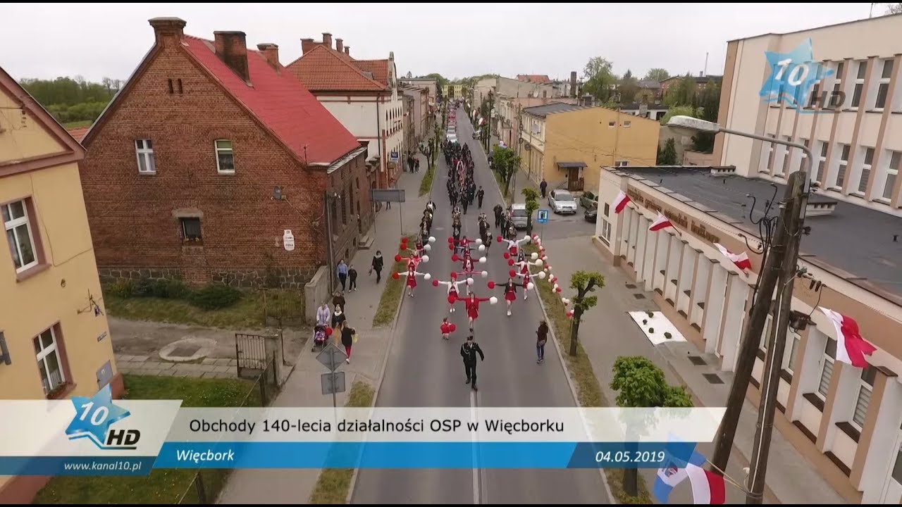 140-lecie działalności i nowy sztandar dla OSP w Więcborku, 04.05.2019 r.