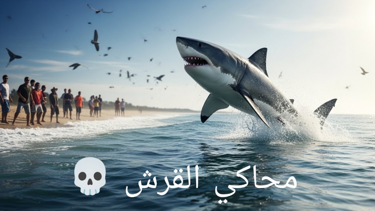 محاكي القرش 😱😱