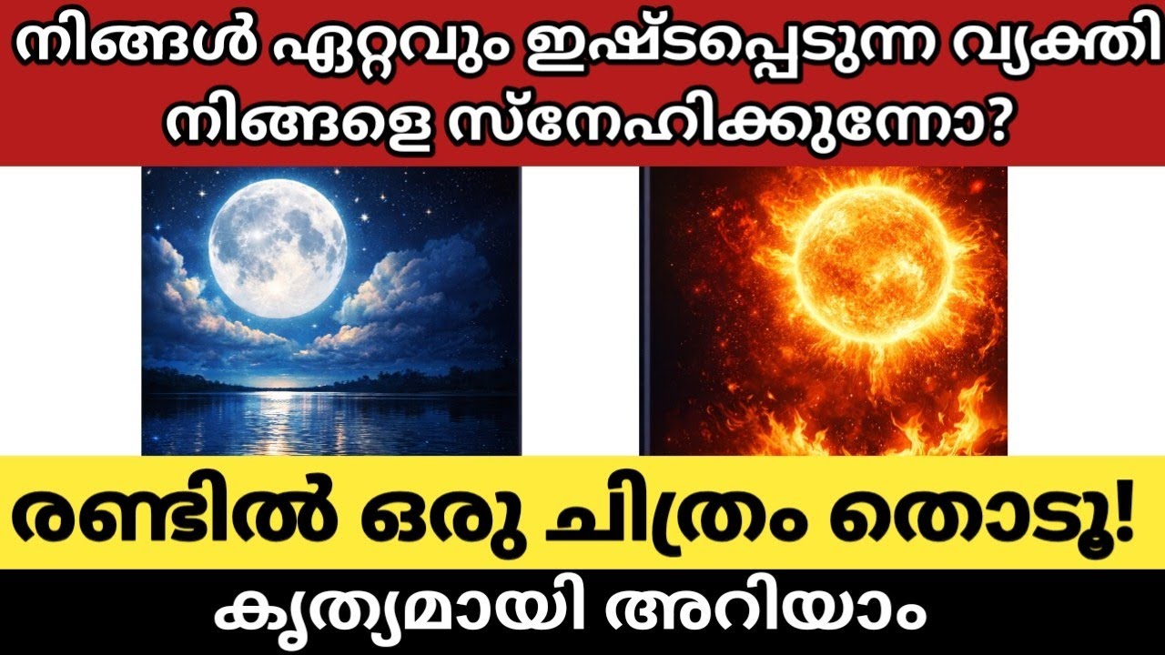 👉 ഈ രണ്ട് ചിത്രങ്ങളിൽ ഒന്ന് തിരഞ്ഞെടുക്കൂ|അവർ നിങ്ങളെ എത്രത്തോളം സ്നേഹിക്കുന്നു?ഇതാണ് സത്യം 😮