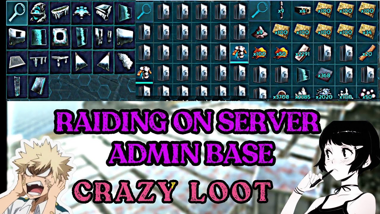 [ Ark Mobile ] Raid On Server Admin Base On Stone Edge [ Crazy ] || Crazy Loot @CarryMinati