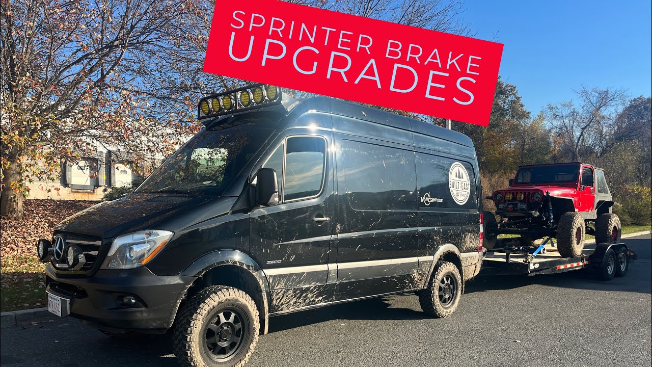 Brake upgrades for sprinter vans.