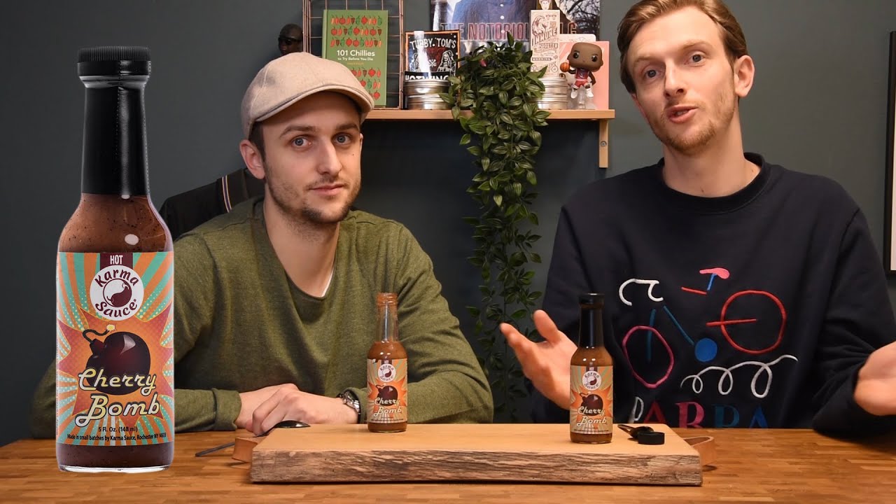 Karma Cherry Bomb hot sauce - Heatsupply Hot Sauce Review