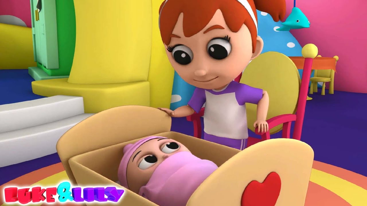 Schaukeln Sie Ein Bye Baby Vorschul Gedicht Für Kinder