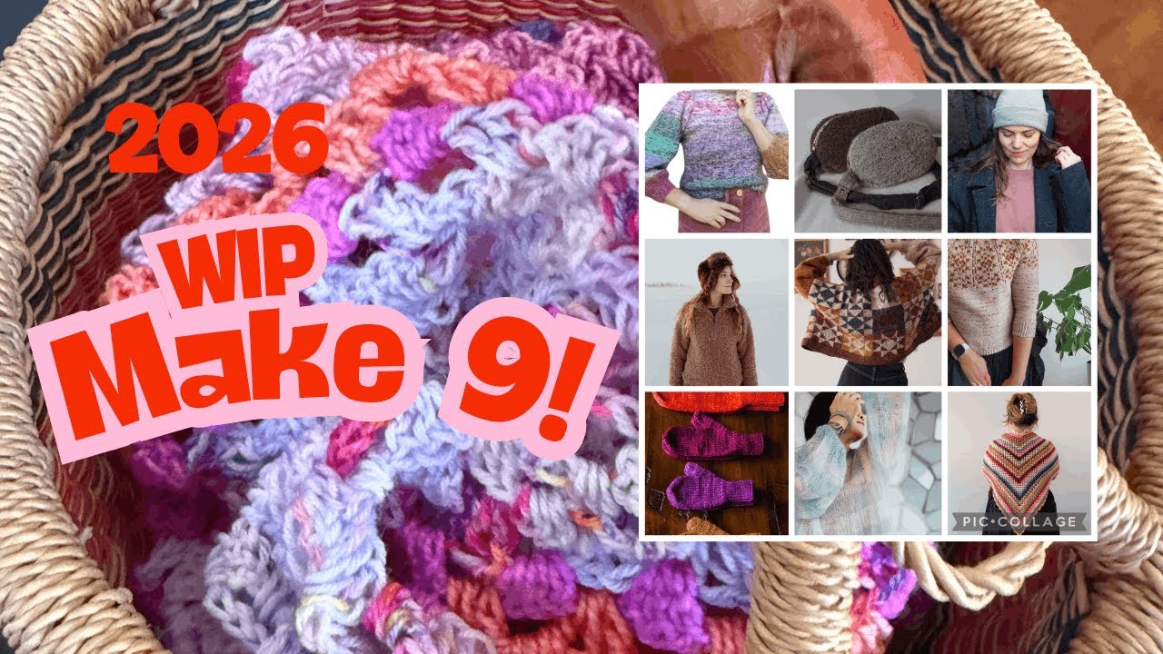 Гора незаконченных проектов 🧶 и ни капли сожаления | Вязание: свяжем 9 вещей к 2026 году