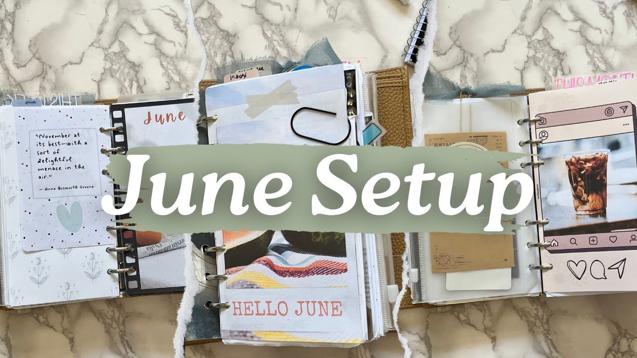 June Planner Setup | Moterm Personal Planner