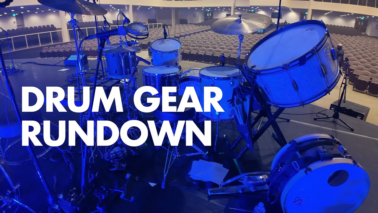 2025 Daniel Jones Drum Gear Rundown — FOLK! Тур с Rend Collective
