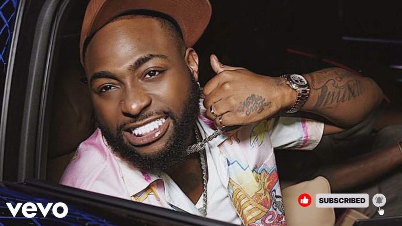 Davido - My Baby Sure - Lyrics Video 