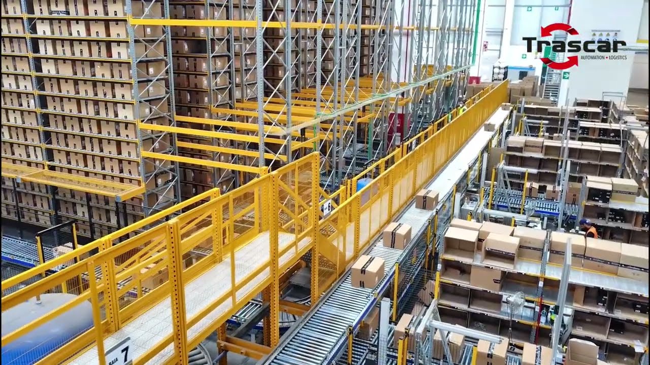 Trascar magazzino automatico e picking // automatic warehouse and picking system