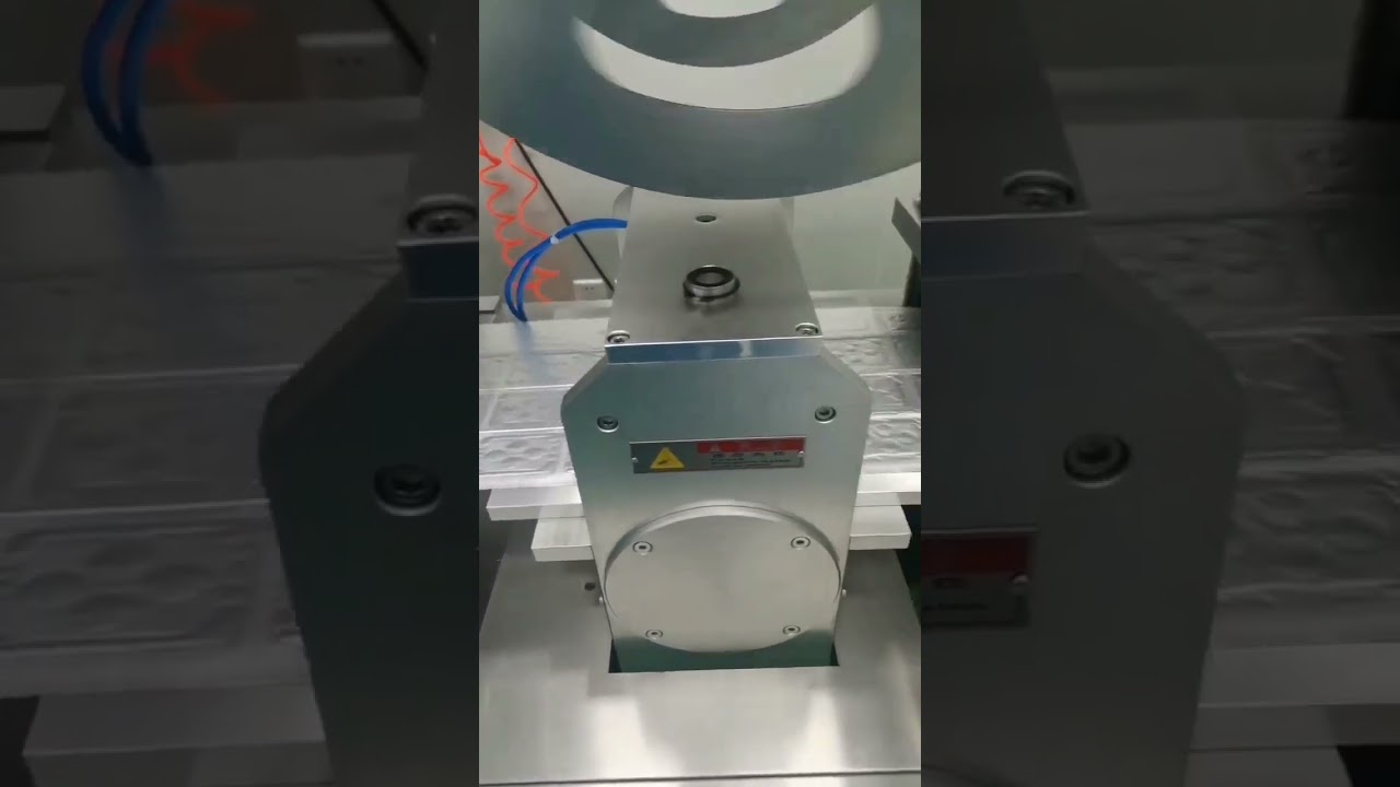 Tablet sorting feeding blister packaging machine packing video