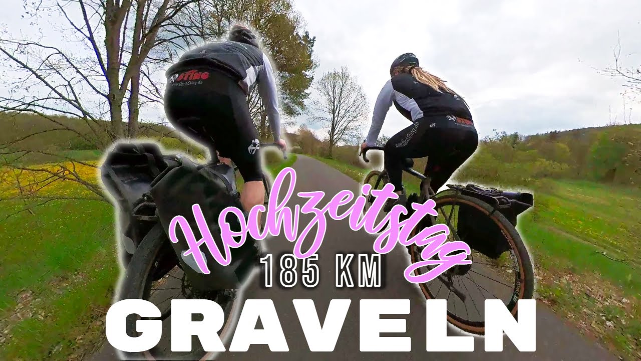 GRAVEL TOUR 185 km | Mit der Ehefrau von der Quelle zur Mündung | Ederradweg | Hochzeitstag Extrem