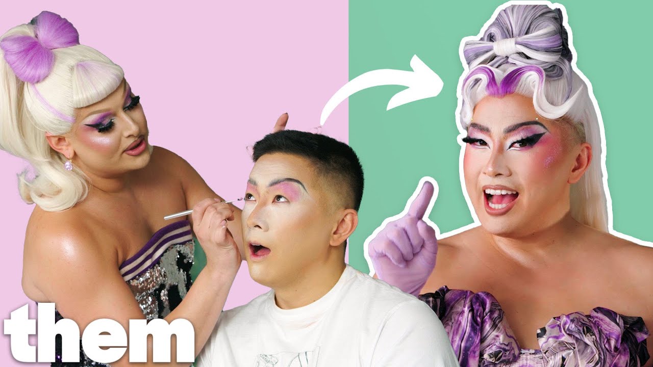Bowen Yang Gets a Drag Makeover From Jan Sport | Them