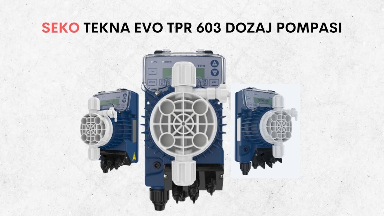 Seko Tekna Evo TPR 603 Dozaj Pompası