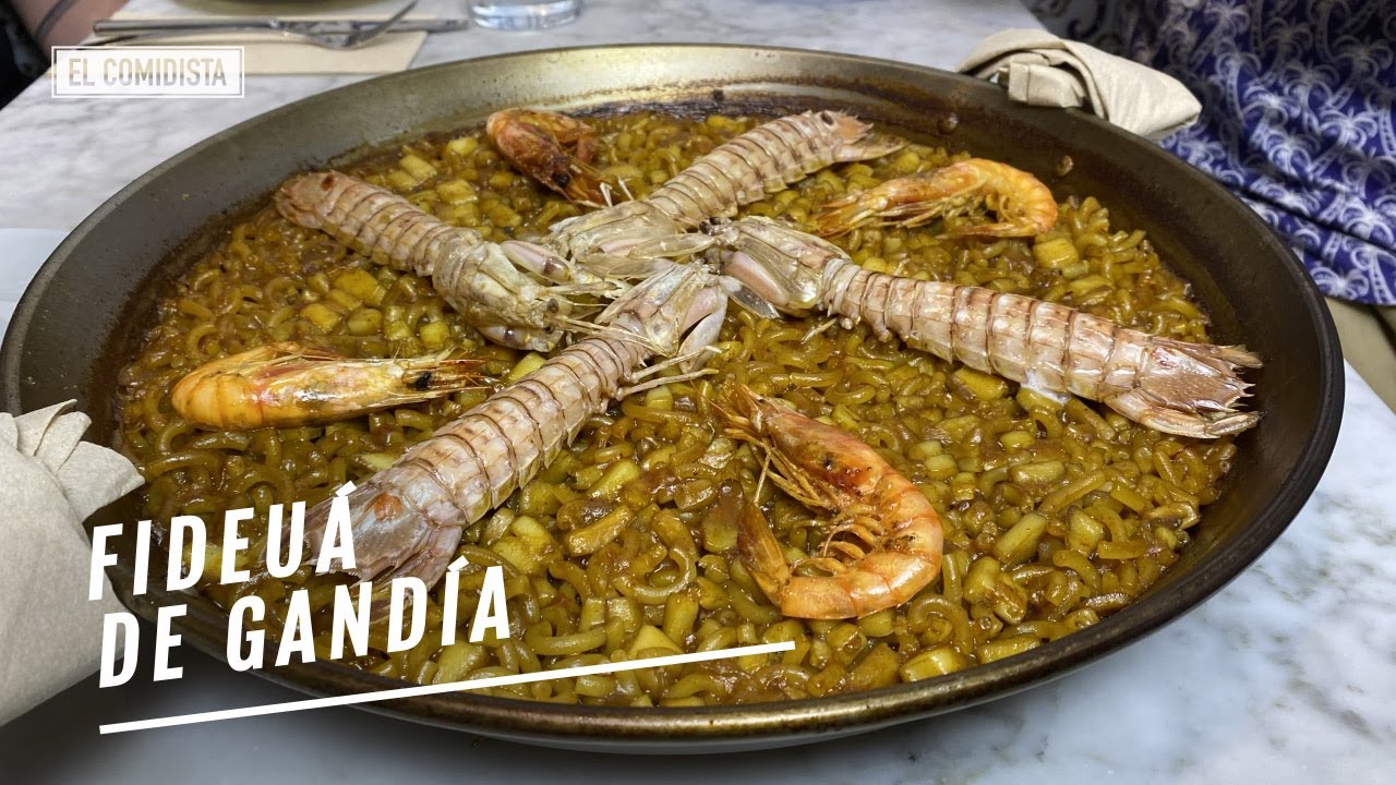 Cómo hacer fideuá como si fueras de Gandía | EL COMIDISTA