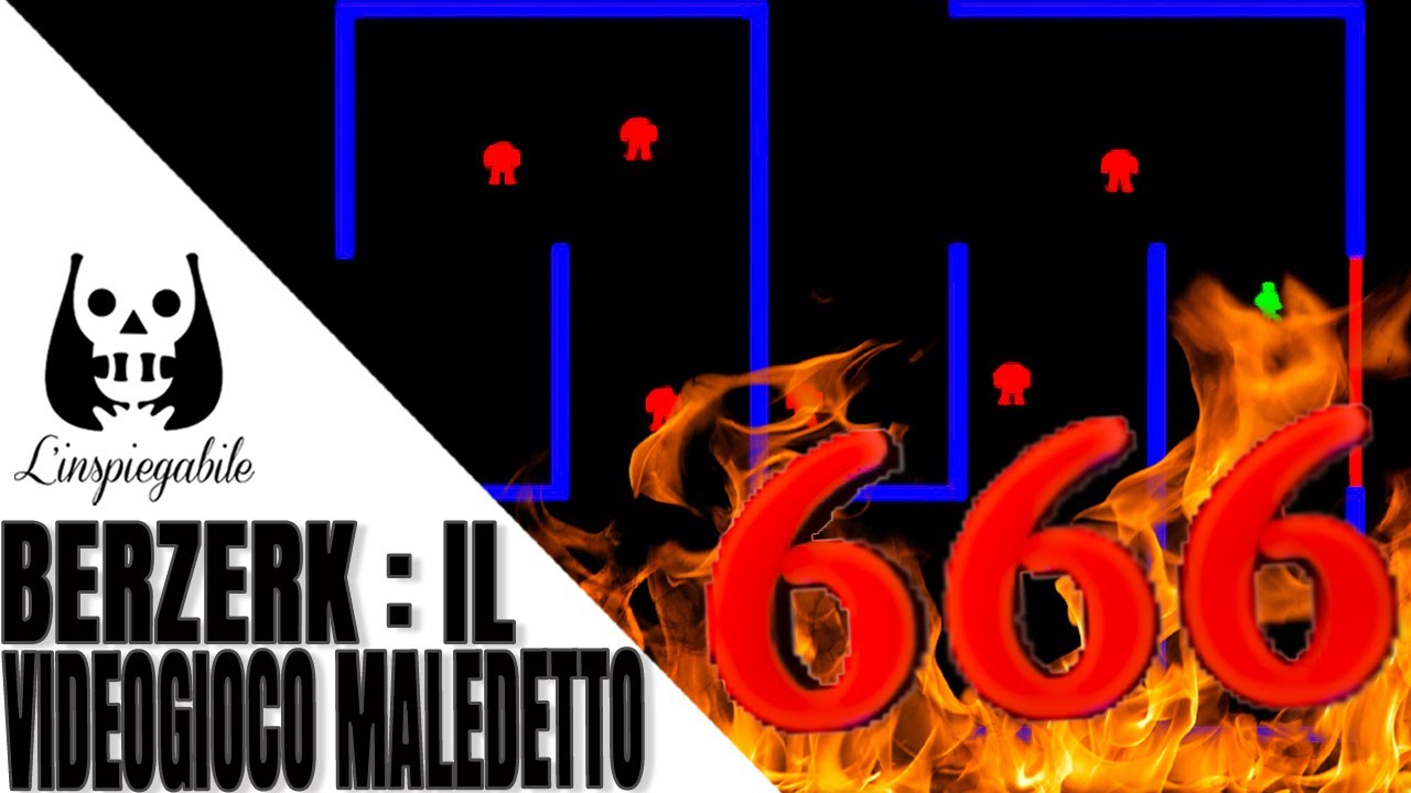 BERZERK: il VIDEOGIOCO MALEDETTO