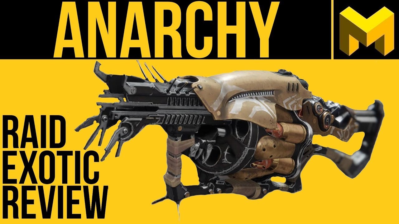 Destiny 2 Anarchy Exotic Review: Arc Chaining Raid Grenade Launcher
