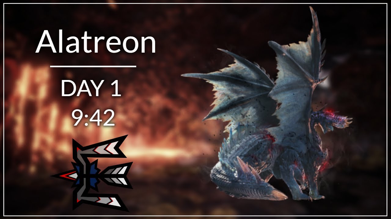 [MHWI PC] DAY 1 - Learning Alatreon - Bow