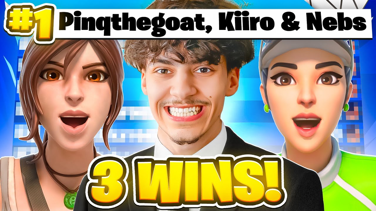 Fortnite is TOO EASY... (3 WINS!)