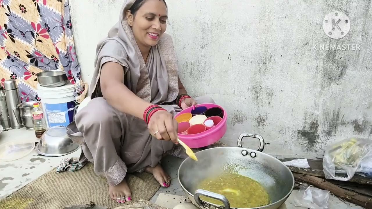 सिंघाड़े🙏 की😋 रसदार🌺 सब्जी मोटी🫓 रोटी...🙏🙏