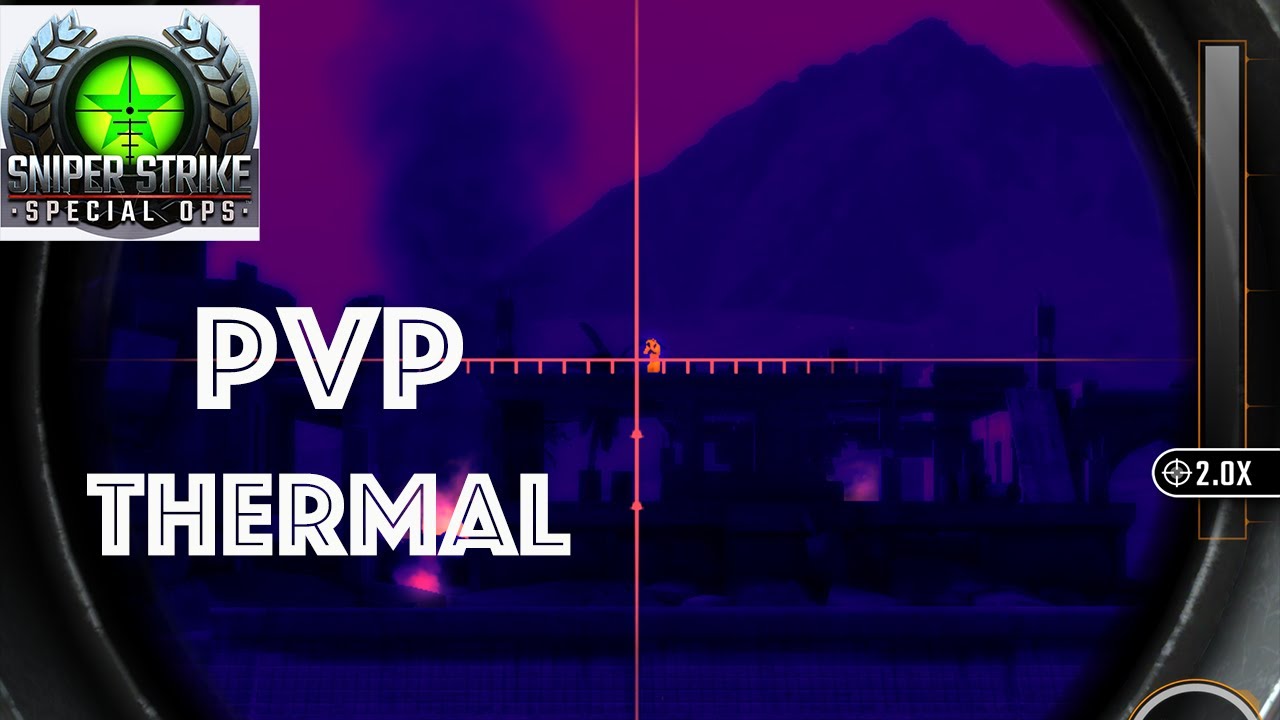PVP Thermal Mode Sniper Strike : Special Ops ( iOS & Android )
