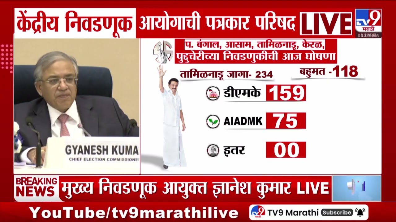 Election Commission | केंद्रीय निवडणक आयोगाची पत्रकार परिषद