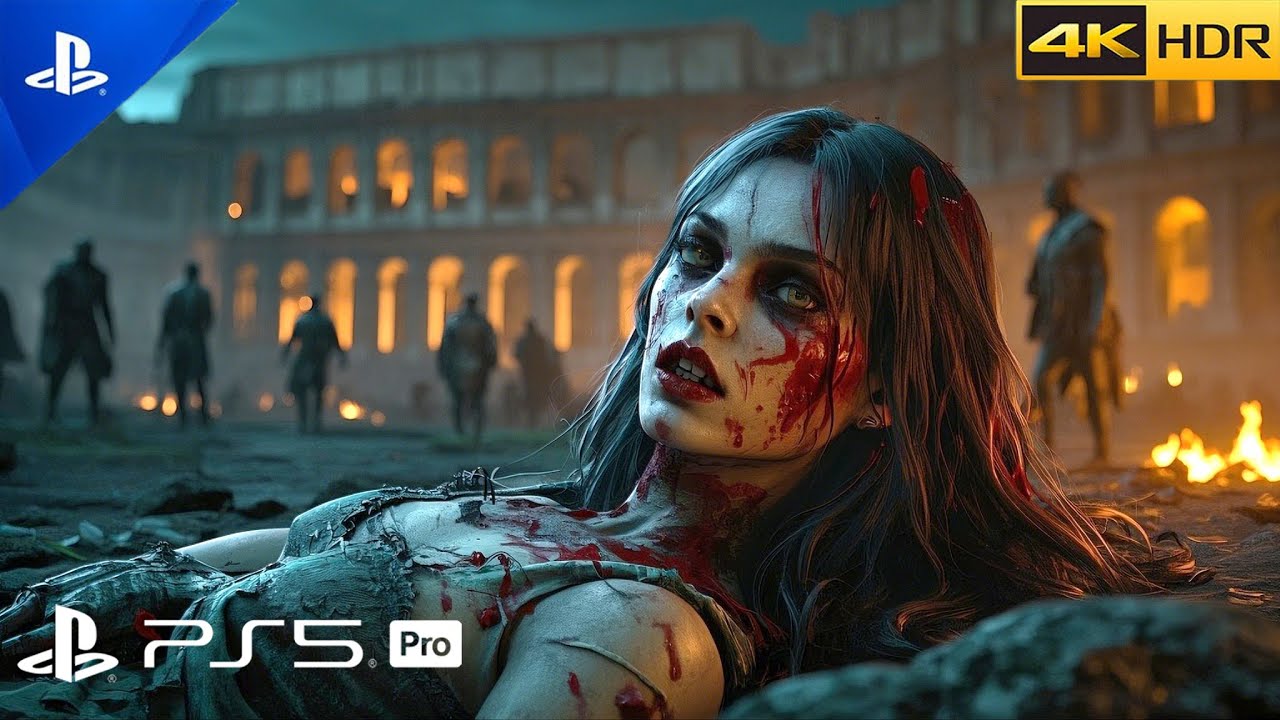 INSANE STORM ZOMBIES ATTACK LOOK SCARY( PS5 PRO) Immersive Realistic ULTRA Graphics (4K 60FPS HDR)