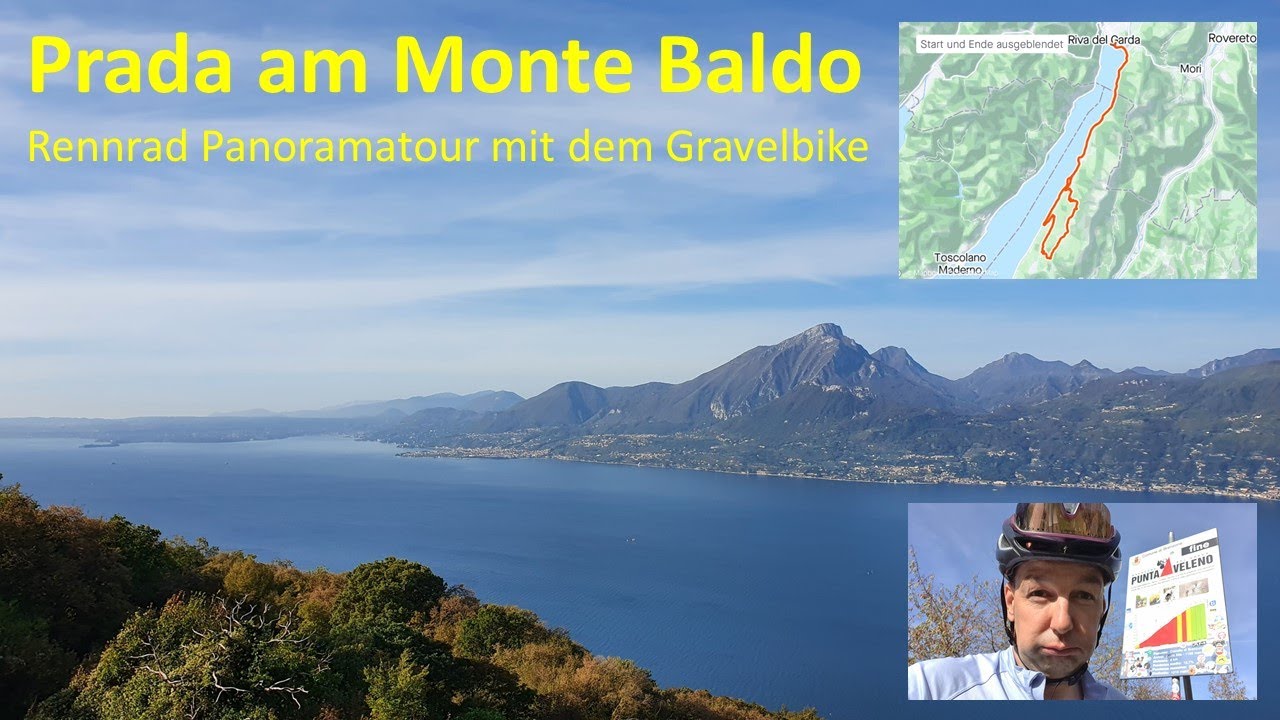 Prada am Monte Baldo - Rennrad Panoramarunde mit dem Gravelbike