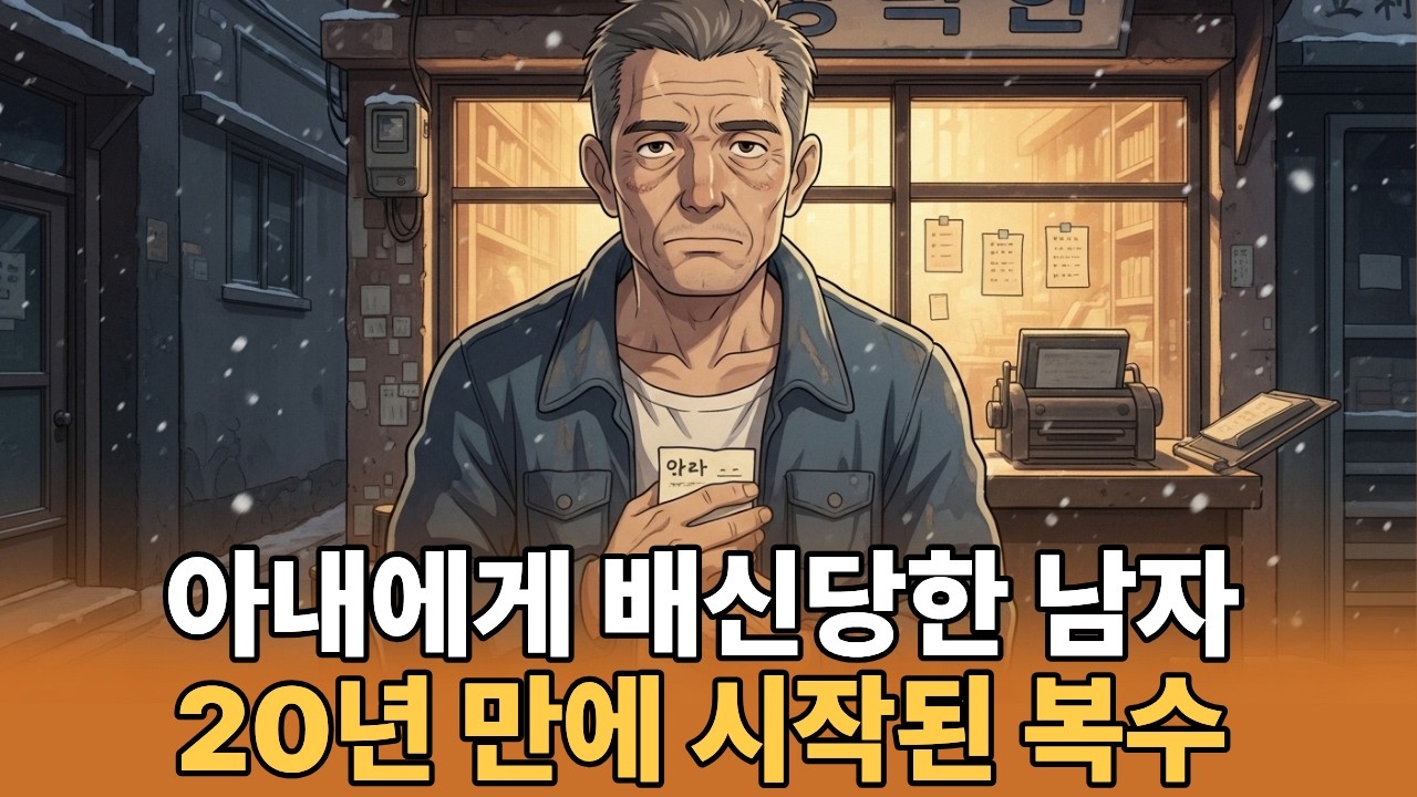 아내의 배신으로 모든 걸 잃은 남자, 20년 만에 시작된 복수