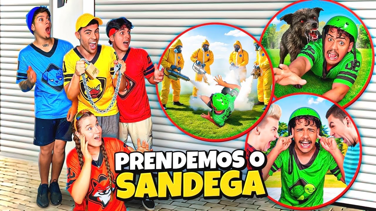 O SANDEGA FICOU SOZINHO NA MANSÃO POR 24 HORAS