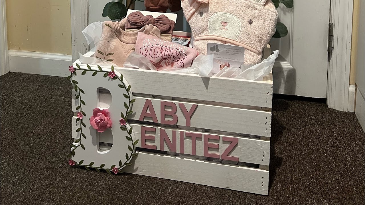 🌸Babyshower crate closet🌸