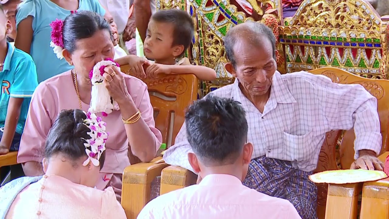 ကြည်နူးပီတိမျက်ရည် နဲ့ ဘိသိက် ဇင်သူ မိဘကန်တော့ခန်း