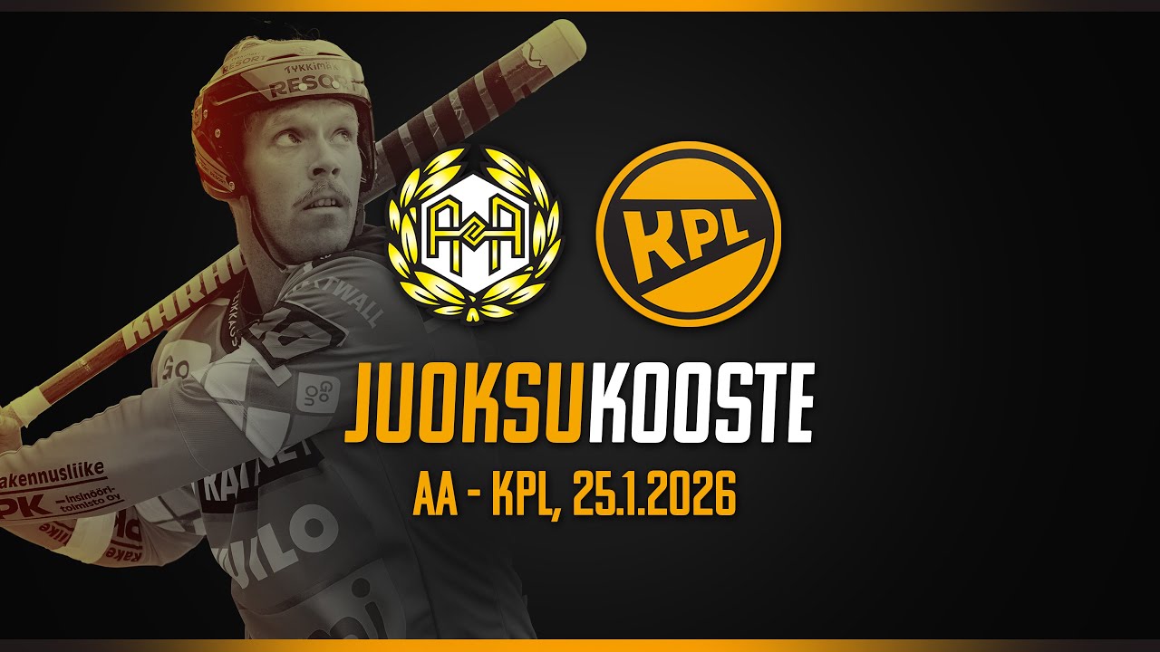 Arsedelin juoksukooste: AA - KPL, 25.1.2026