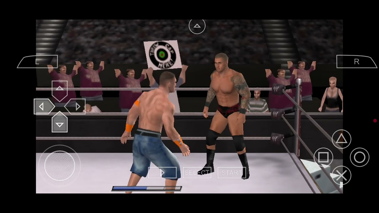 wwe smackdown vs raw 2011 last man standing match jhone cena vs randy orton 