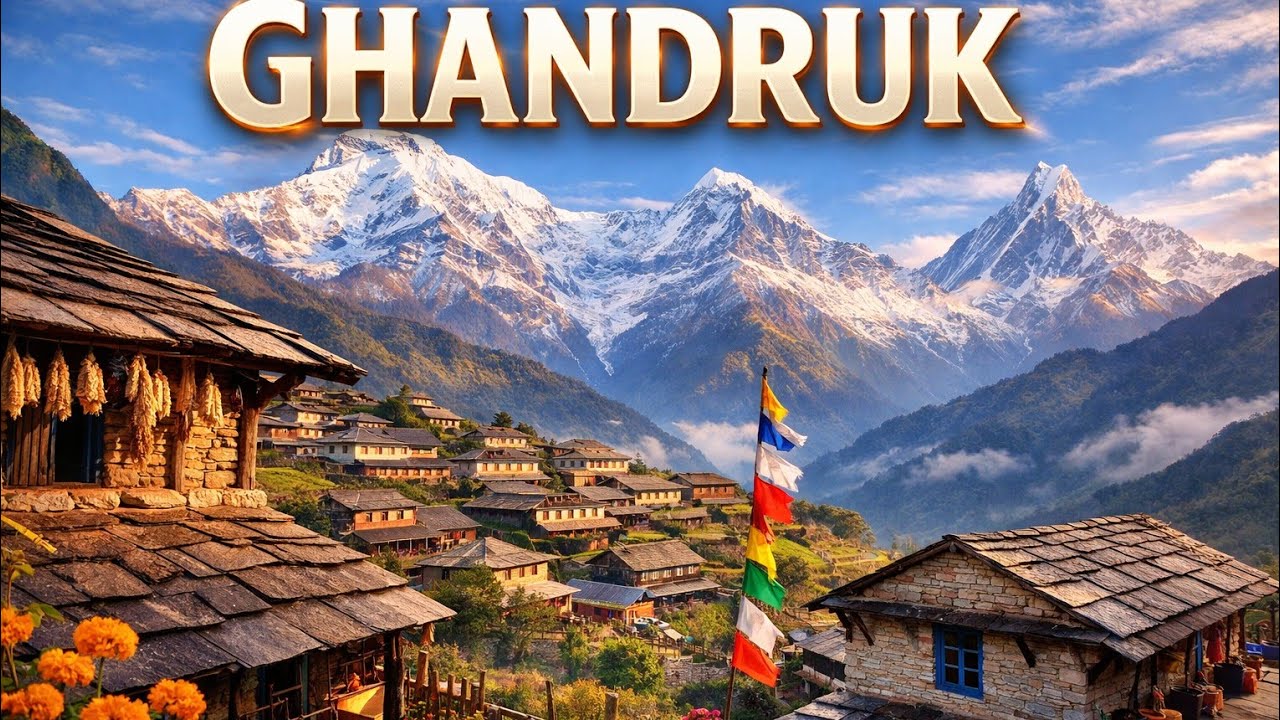 Most Beautiful Gurung Village of Nepal:- GHANDRUK (घान्द्रुक) | Annapurna Region | Gandaki Pradesh
