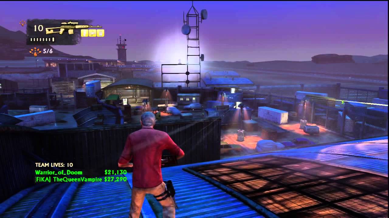 Uncharted 3 Co-op Adventure ✮ Chapter 5 Airport ✮ Crushing No Deaths & 2 players