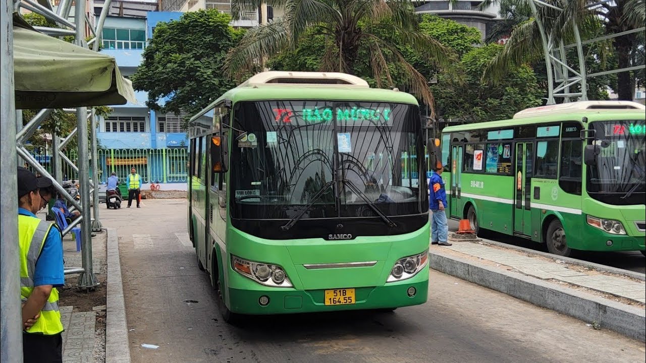 Review Lộ trình chi tiết Lượt đi Tuyến 72 (BXB Sài Gòn - Cầu Kênh Lộ)
