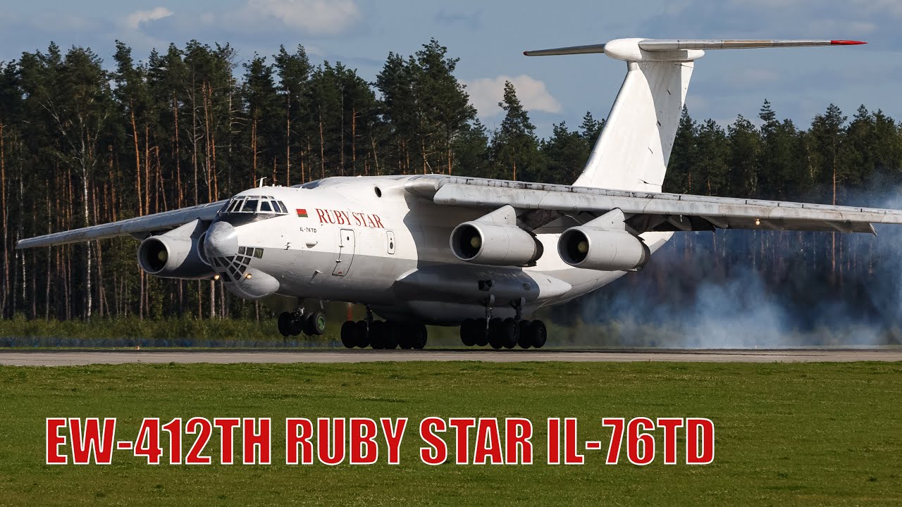 Красивая посадка Илюши - Ооочень долго держит переднюю стойку! EW-412TH RUBY STAR (UMLI 28.11.20)