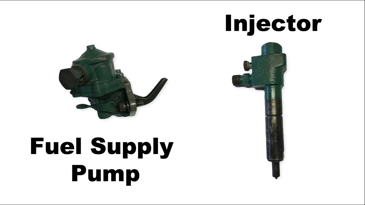 Volvo MD1B Fuel Supply System Part2 feeding pump & injector S2E7