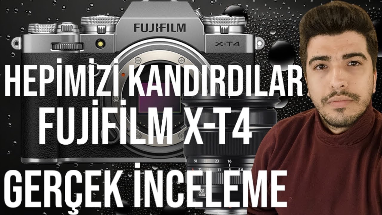FUJIFILM X-T4 GERÇEK 1 SENELİK KULLANIM - BUNLARI SÖYLEMELİYDİNİZ 🤔😨😱
