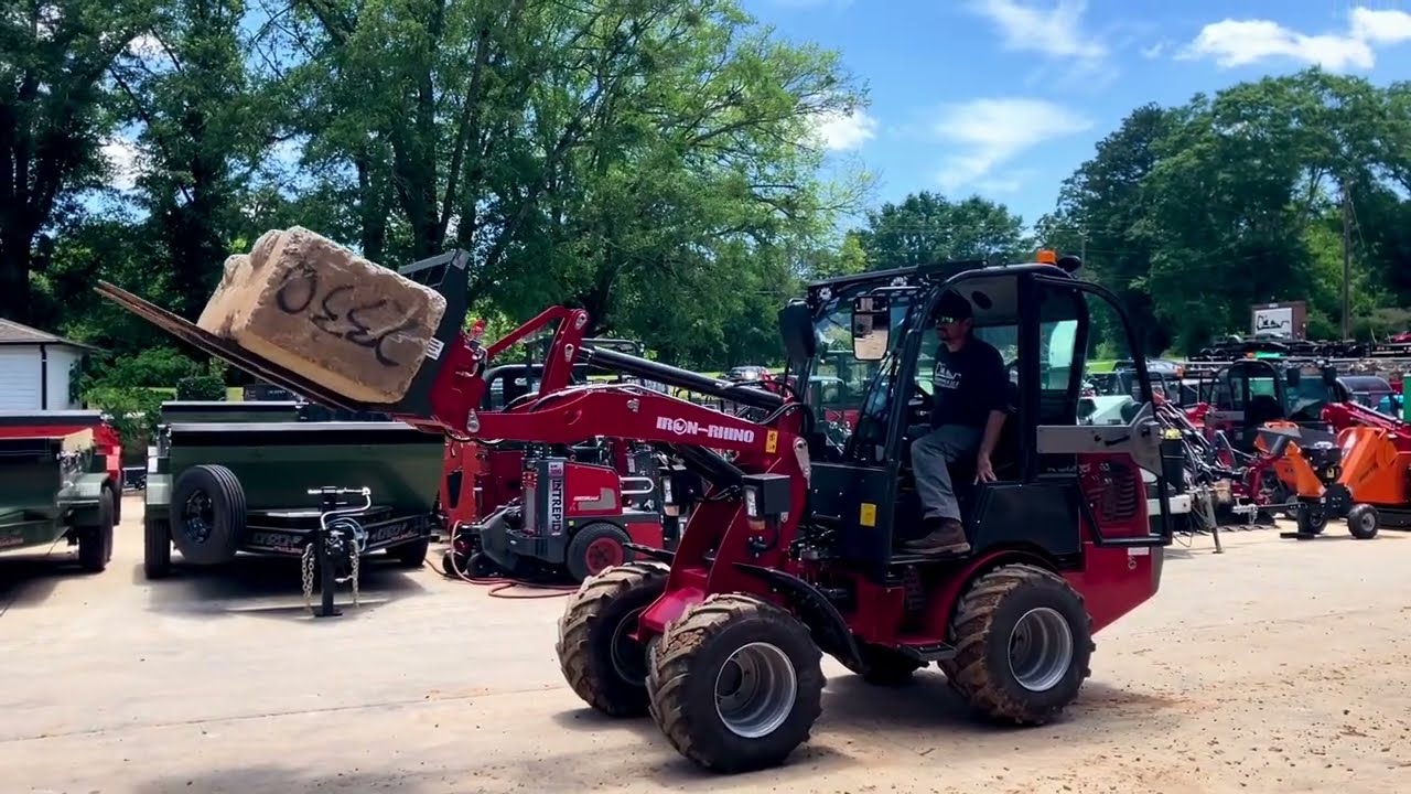 Iron Rhino IR2500WL Wheel Loader | Working Demo