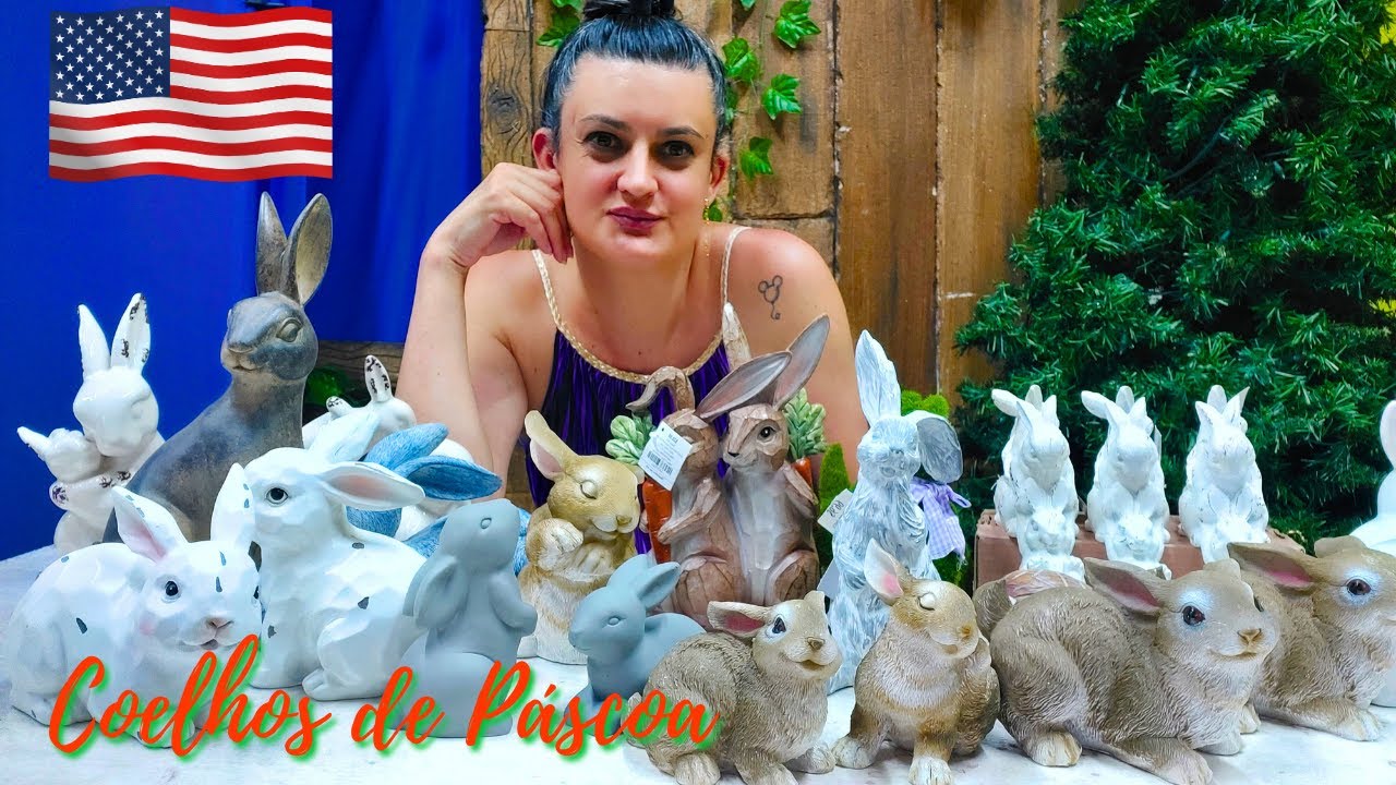 Comprinhas para decoração de coelhos para Páscoa em breve vendinhas| Top em Orlando