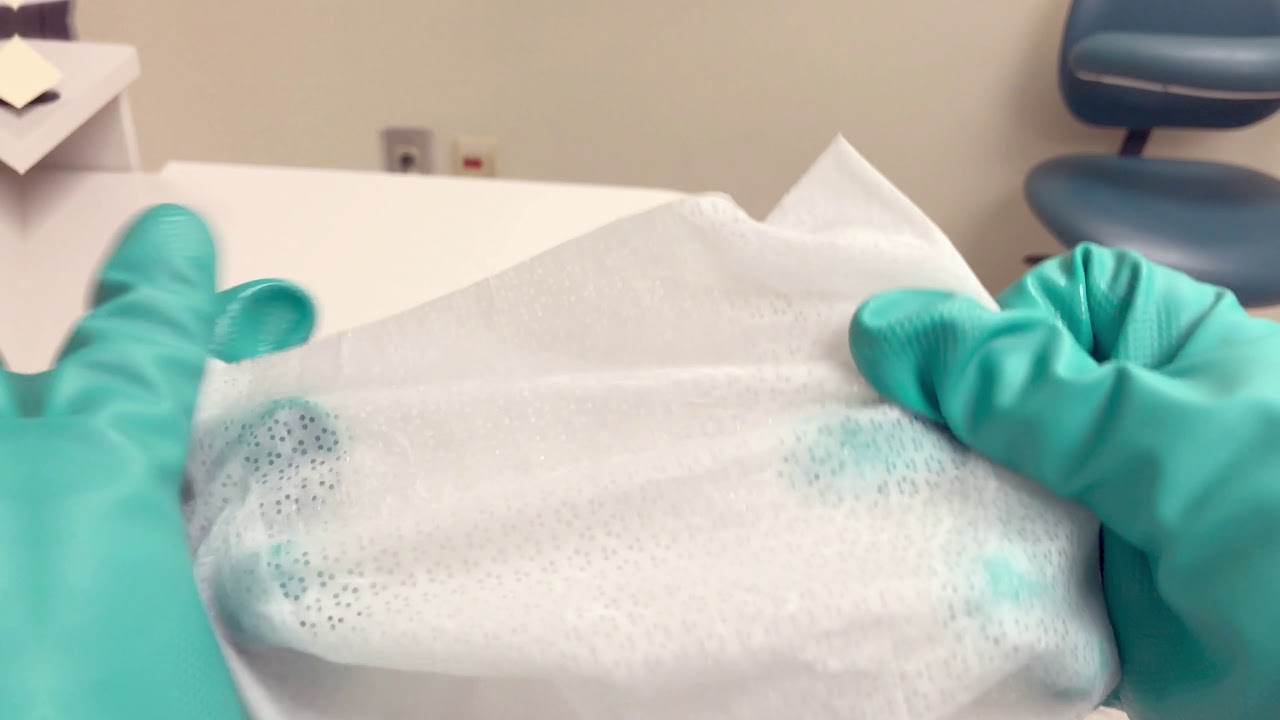 Disinfection: Wipe-Discard-Wipe