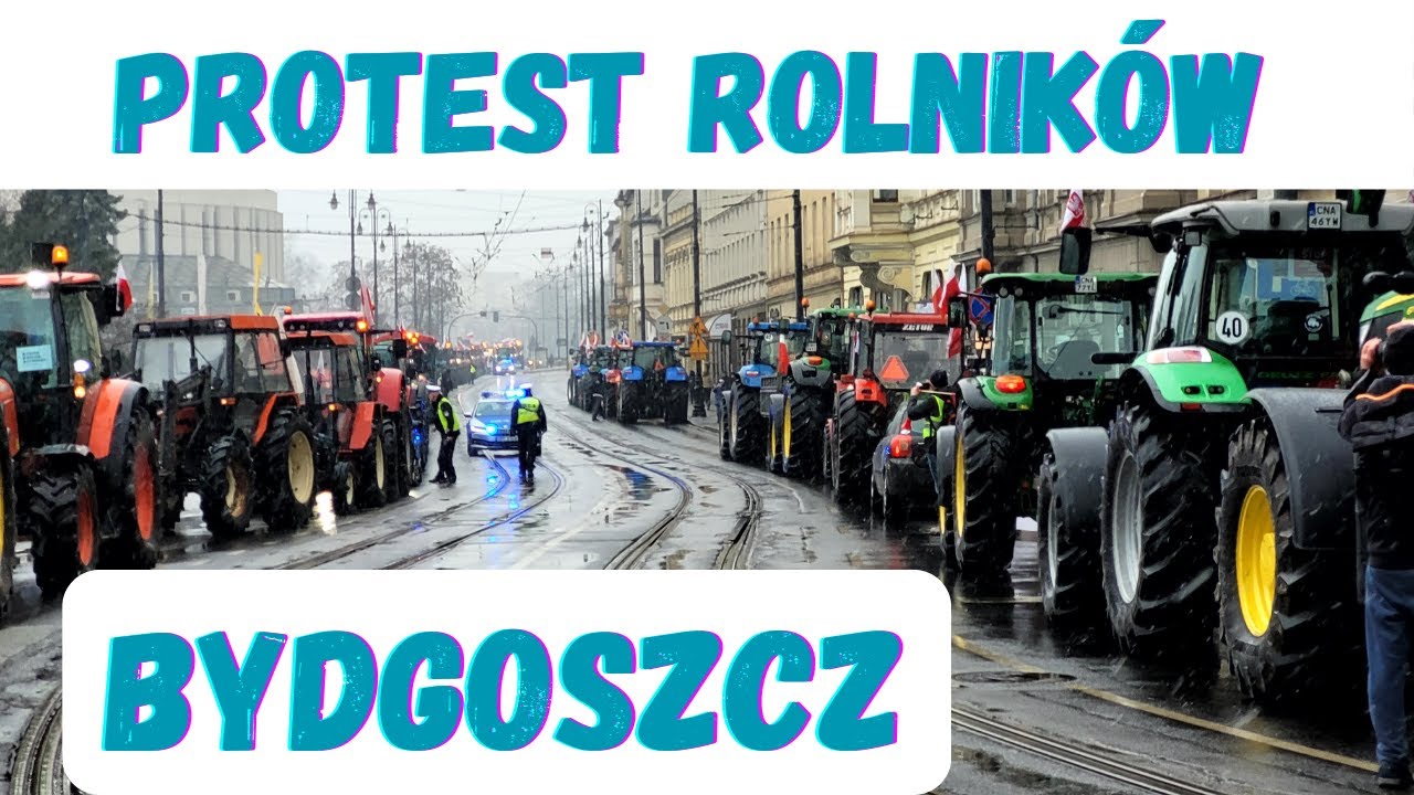 Bydgoszcz, Protest Rolników pod Urzędem Wojewódzkim